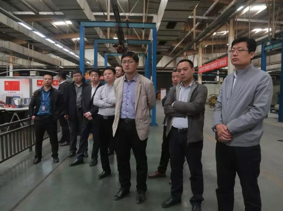 区委组织部莅临橡胶平台党支部参观调研