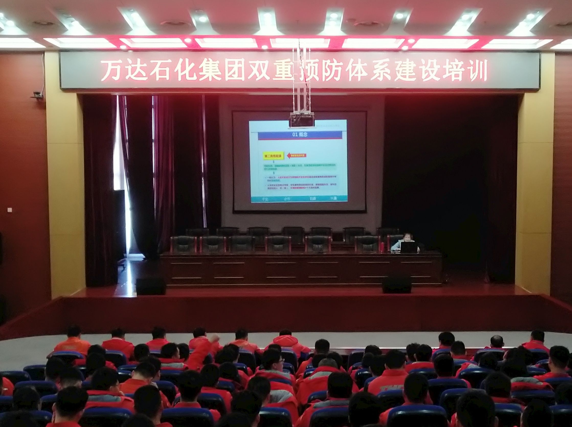 辉达平台石化平台开展安全生产双重预防体系建设培训