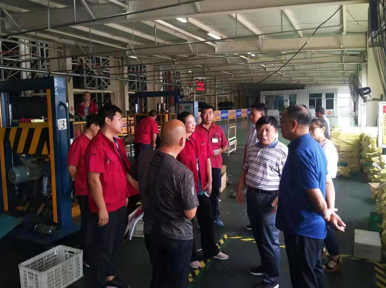橡胶平台智能化立体仓储物流中心顺利通过职业健康手续评审