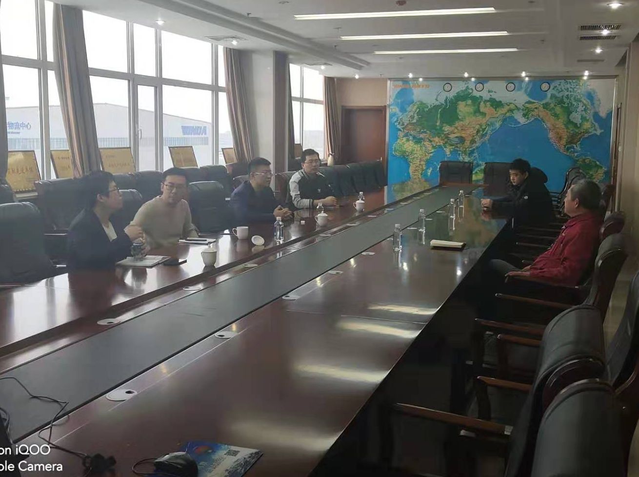平安银行东营分行行长张华泽一行莅临辉达娱乐参观调研