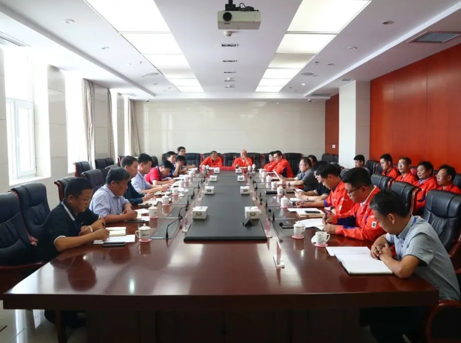 部署动员 加压鼓劲，平台轮值执行总裁尚建立 调研指导石化平台新项目建设工作