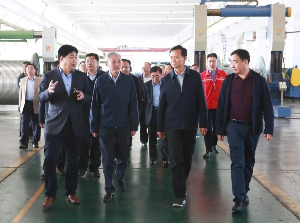 山东省政协副主席程林率调研组莅临辉达娱乐调研指导工作