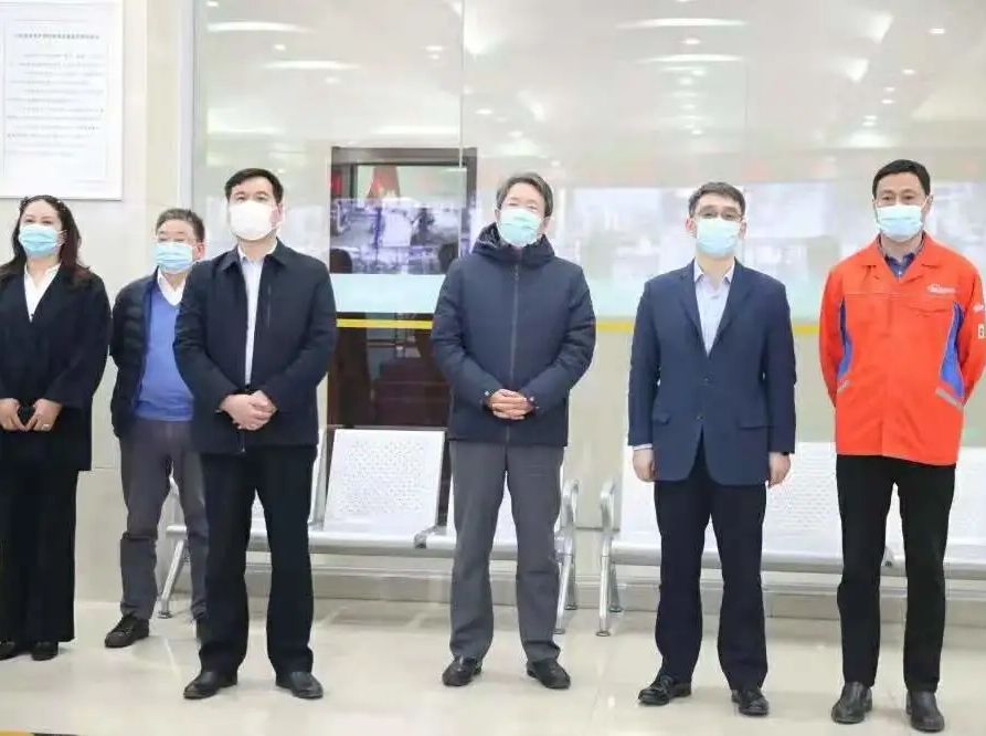 招商局平台考察团莅临辉达平台石化平台考察调研
