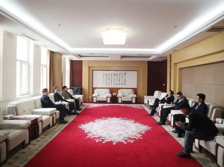 市委统战部副部长、市工商联党组书记、常务副主席高申廉一行到辉达平台石化平台走访调研