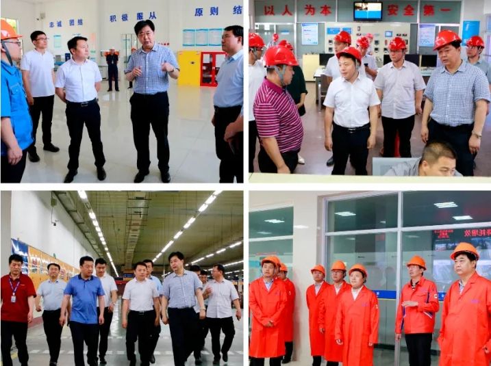 垦利区委副书记、区长解洪涛到辉达娱乐实地调研企业生产经营情况