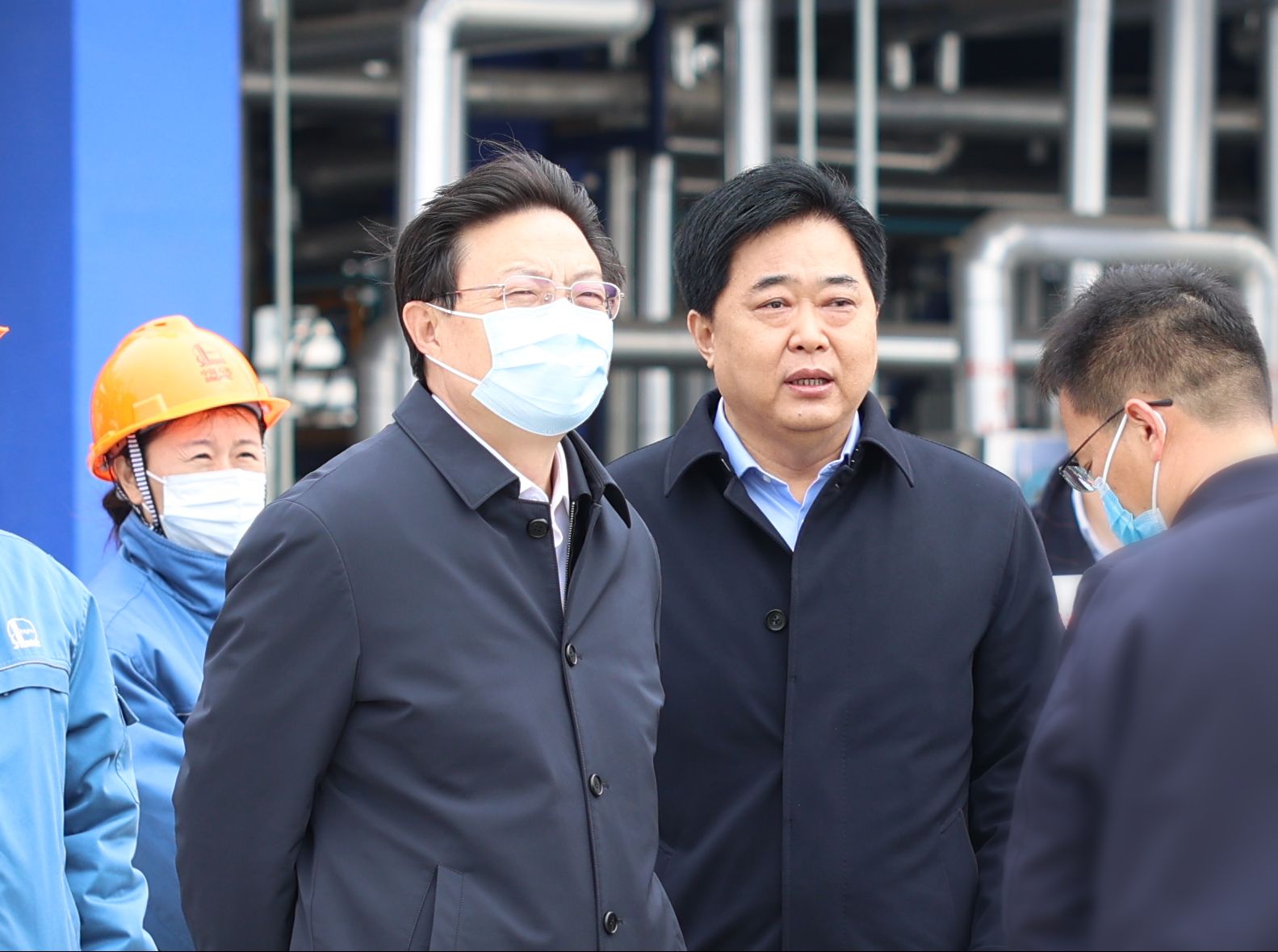 东营市委书记杨国强一行莅临辉达娱乐考察调研