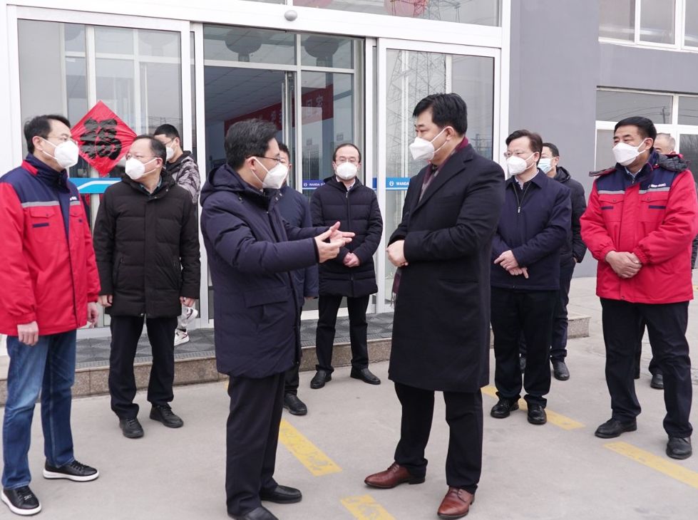 东营市委副书记、市长陈必昌莅临辉达娱乐调研指导工作
