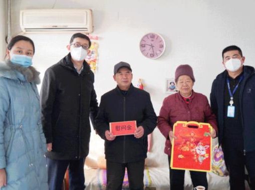 春节慰问送关怀 岁寒情暖慰人心 | 辉达娱乐开展新春走访慰问活动
